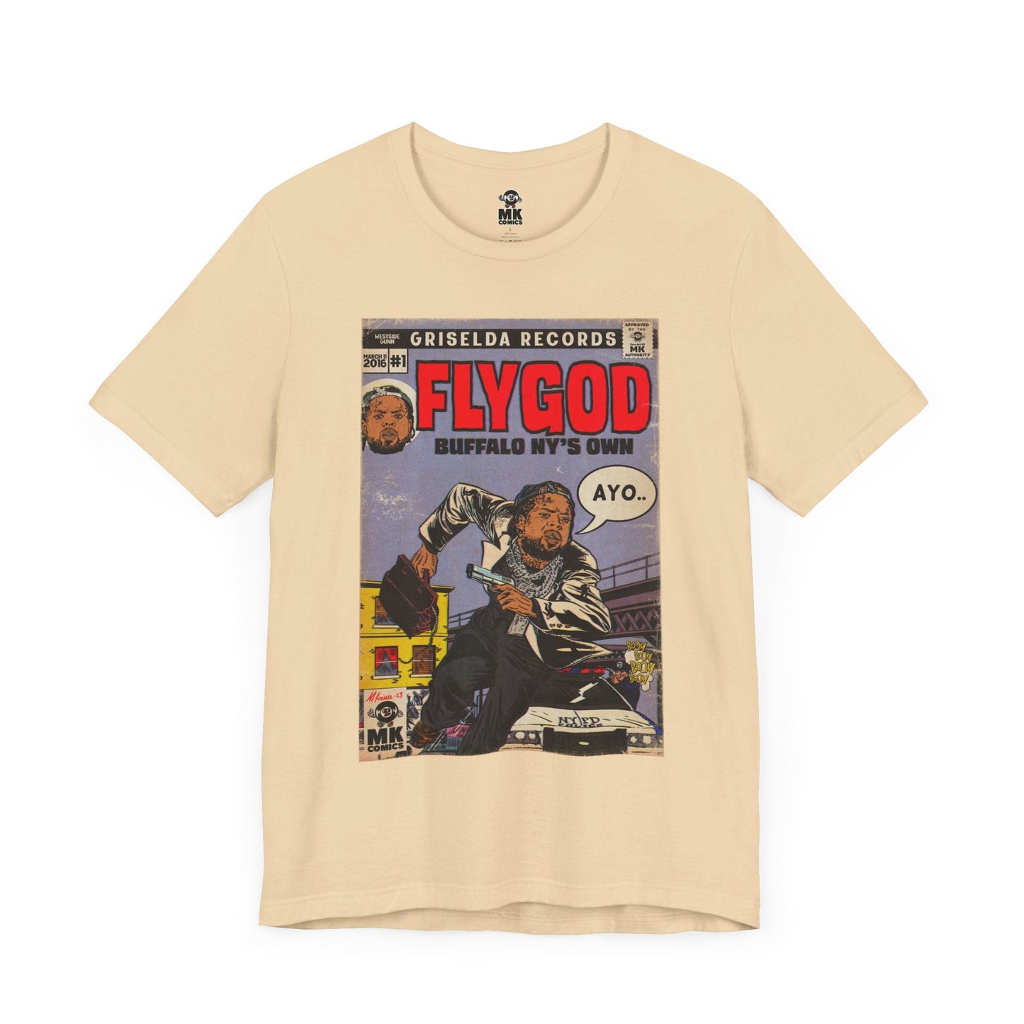 Unisex Jersey Short Sleeve Tee Soft Cotton Flygod