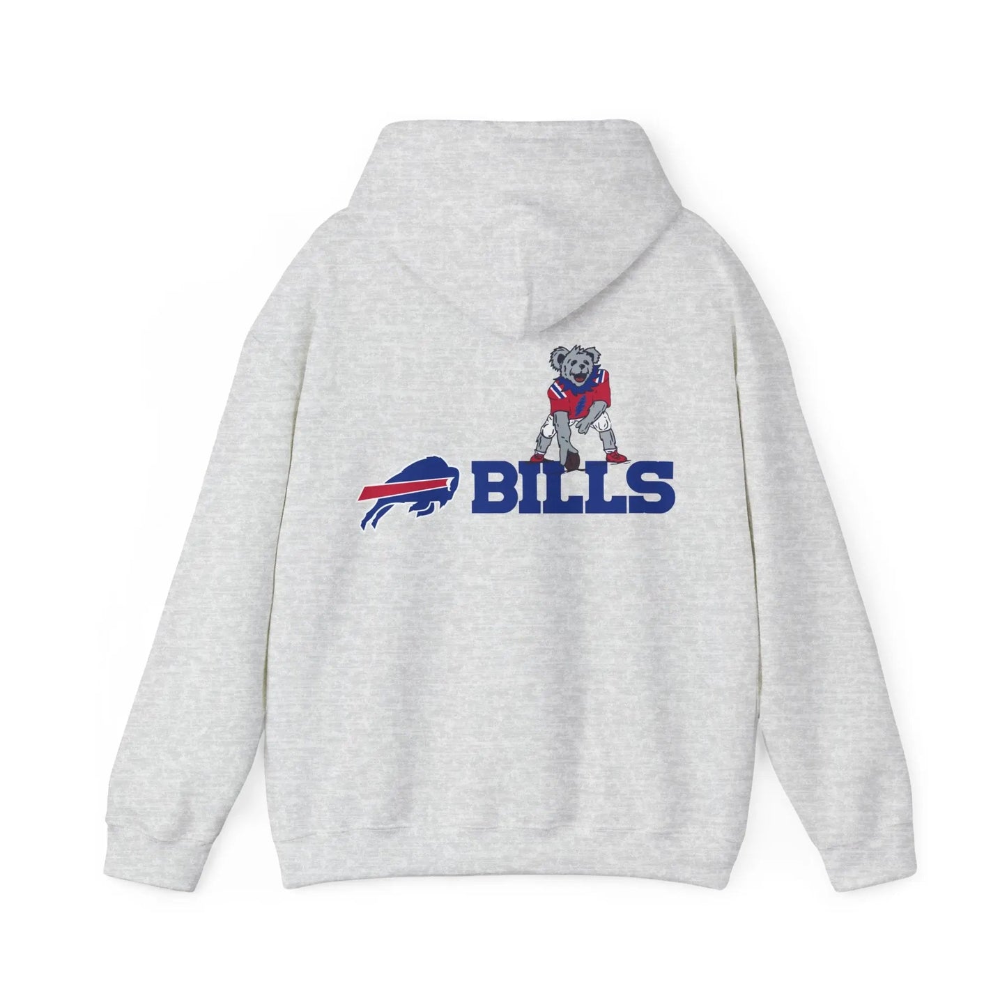 Buffalo Bills Dancing Bear Heavy Blend Two-Sided Hoodie Unisex The Gridiron Collection