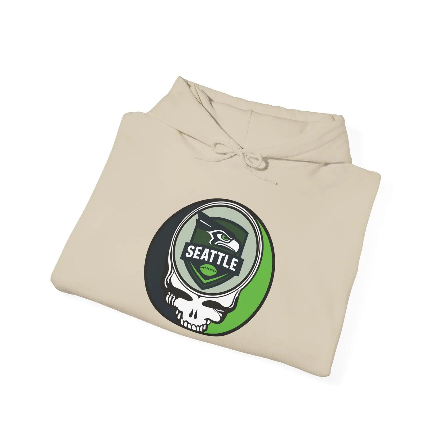 Seattle Seahawks Stealie Grateful Dead Hooded Sweatshirt NFL Gridiron Collection