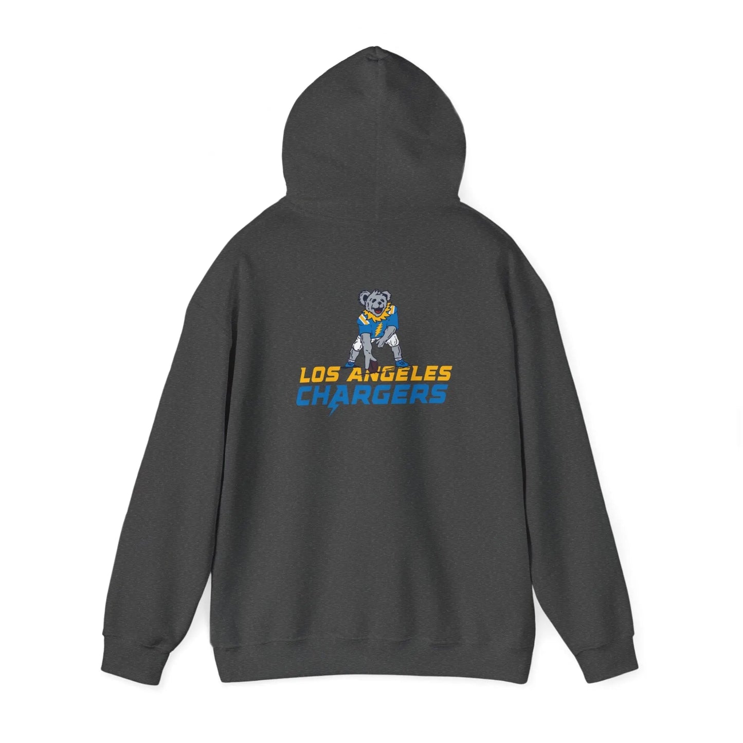 Los Angeles Chargers Dancing Bear Unisex Hoodie Two-Sided The Gridiron Collection