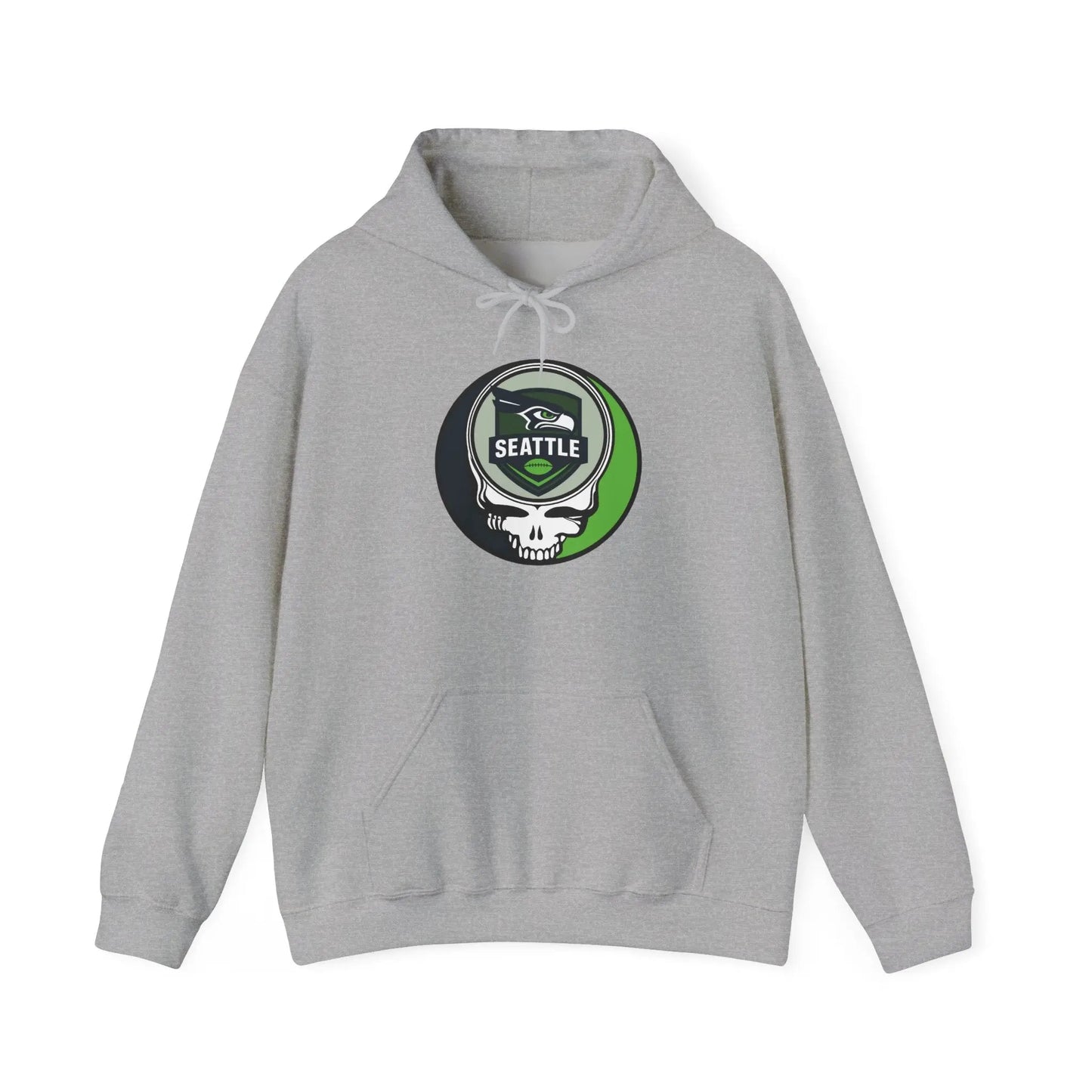 Seattle Seahawks Stealie Grateful Dead Hooded Sweatshirt NFL Gridiron Collection