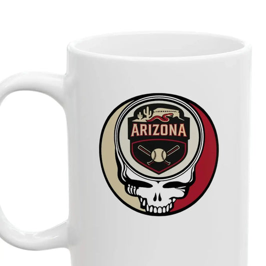 Arizona Baseball Edition Stealie Ceramic Mug 15 Ounce The Ballpark Collection