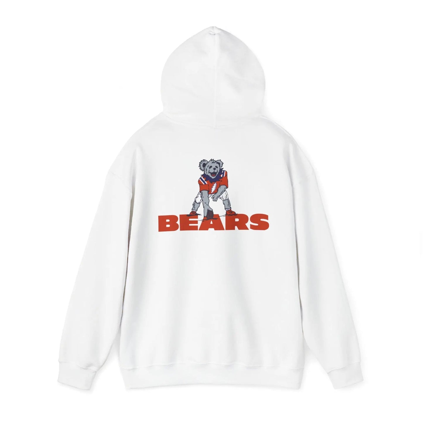 Chicago Bears Dancing Bear Unisex Hoodie Two-Sided The Gridiron Collection