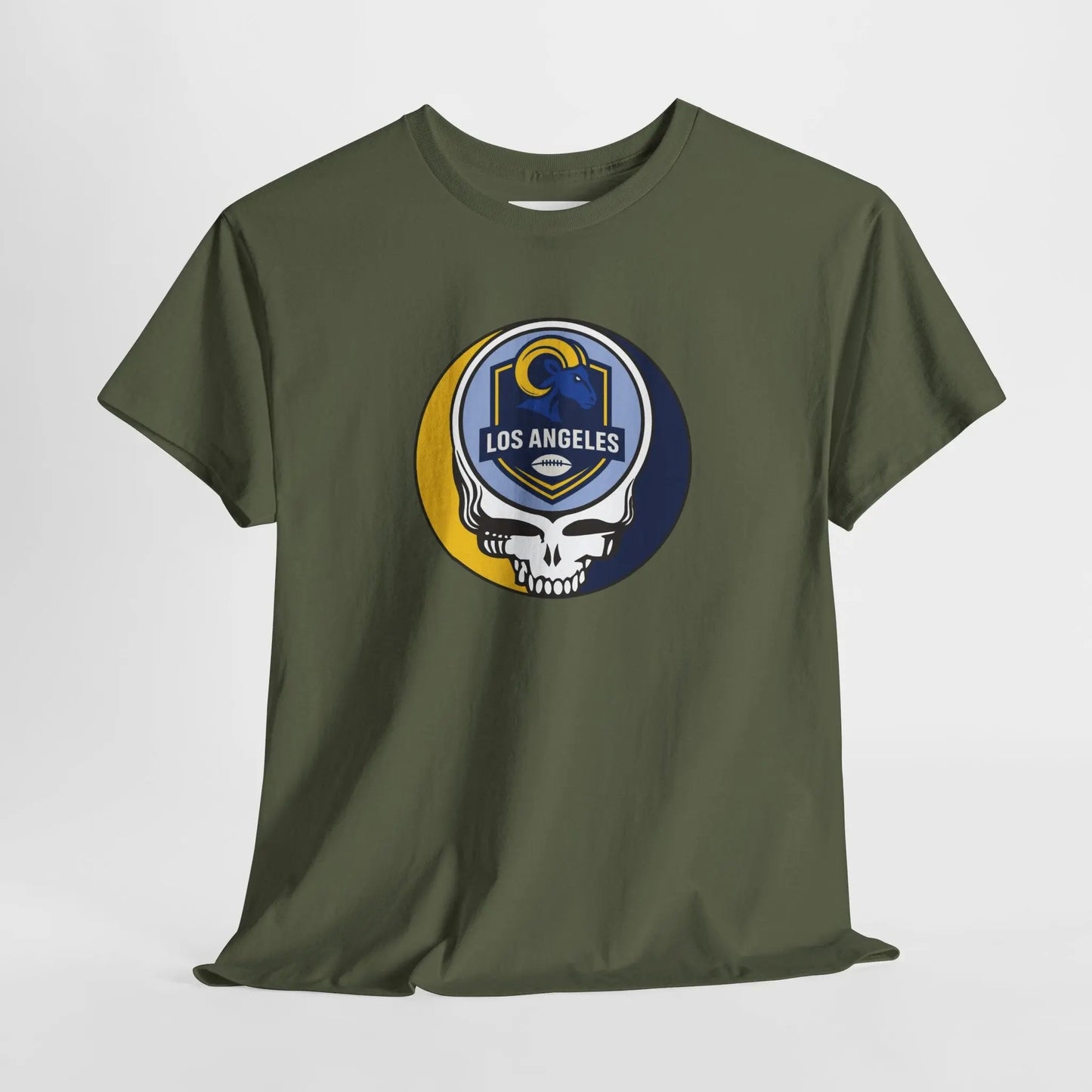 Los Angeles Rams Grateful Dead Steal Your Face T-Shirt The Gridiron Collection NFL