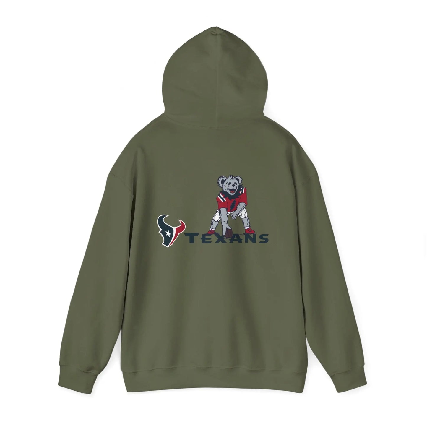 Houston Texans Dancing Bear Unisex Hoodie NFL The Gridiron Collection