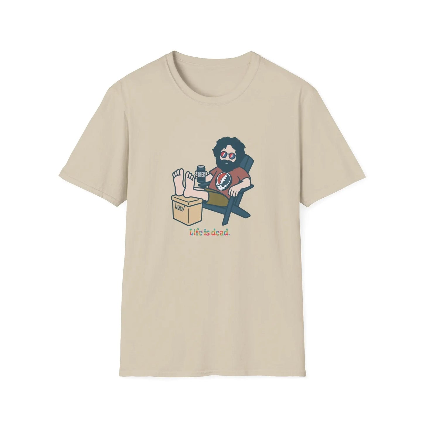 Stay Cool Jerry Life is Dead T-Shirt Grateful Dead