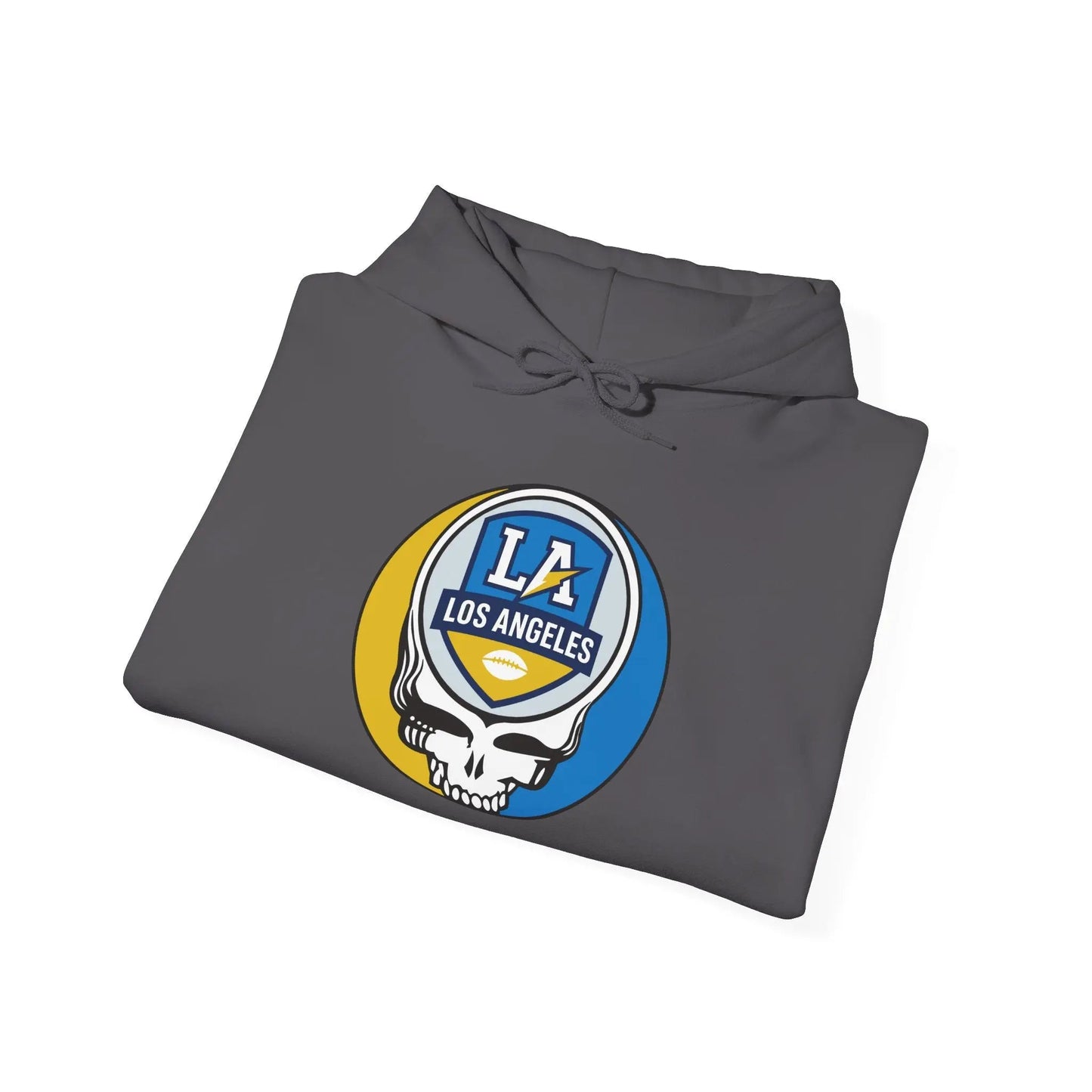 Los Angeles Chargers Stealie Grateful Dead Hooded Sweatshirt NFL The Gridiron Collection