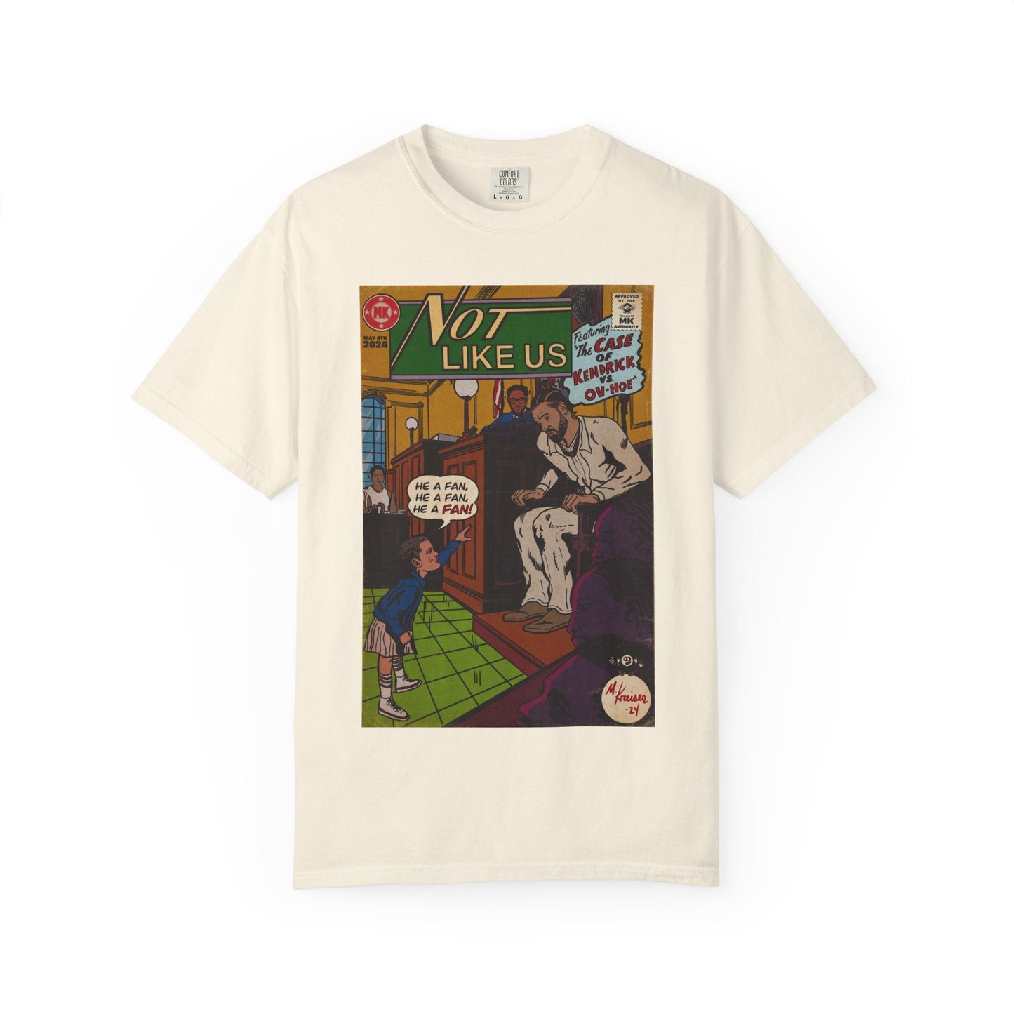 Not Like Us - Unisex Comfort Colors T-shirt