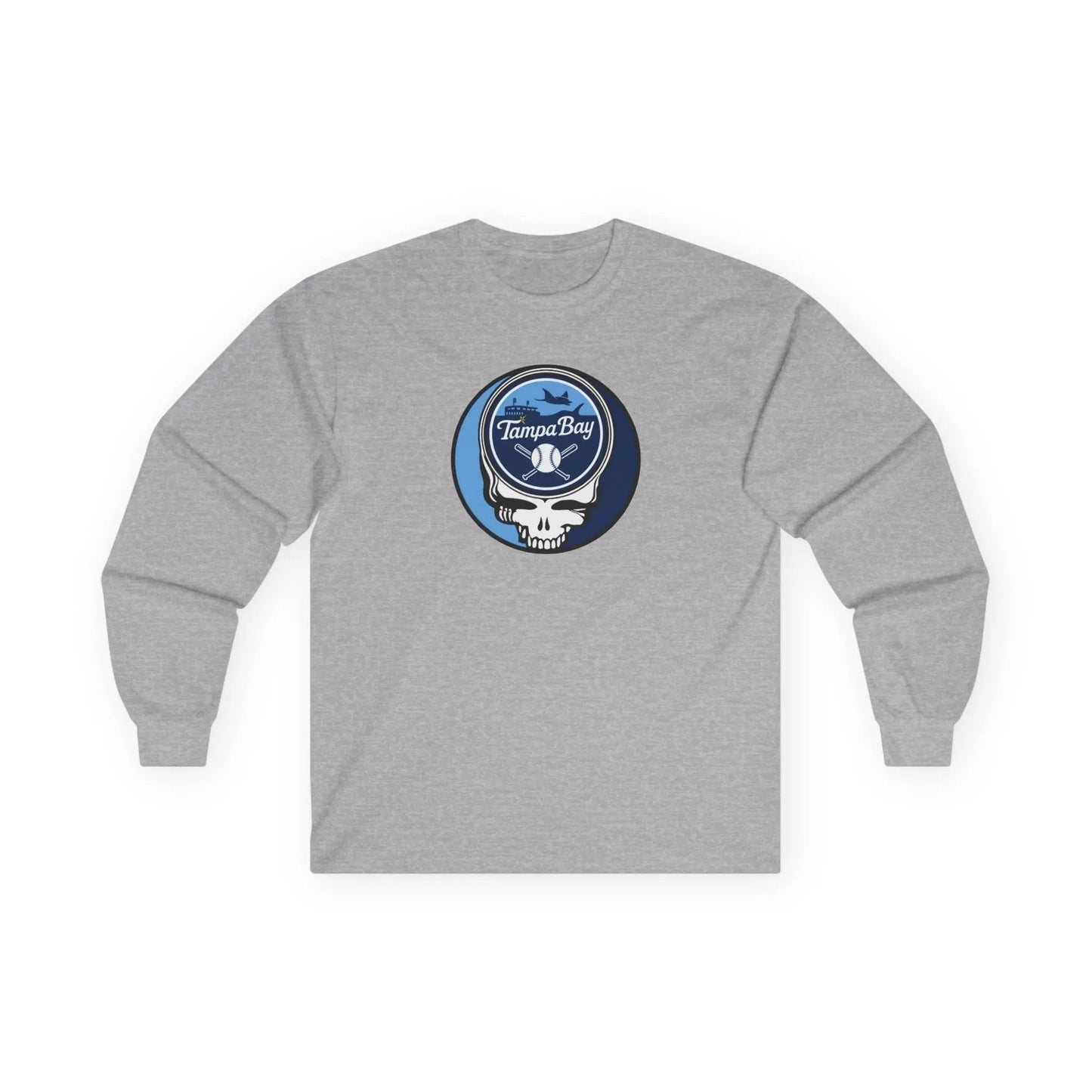 Tampa Bay Baseball Edition Classic Stealie Long Sleeve Tee Ultra Cotton MLB