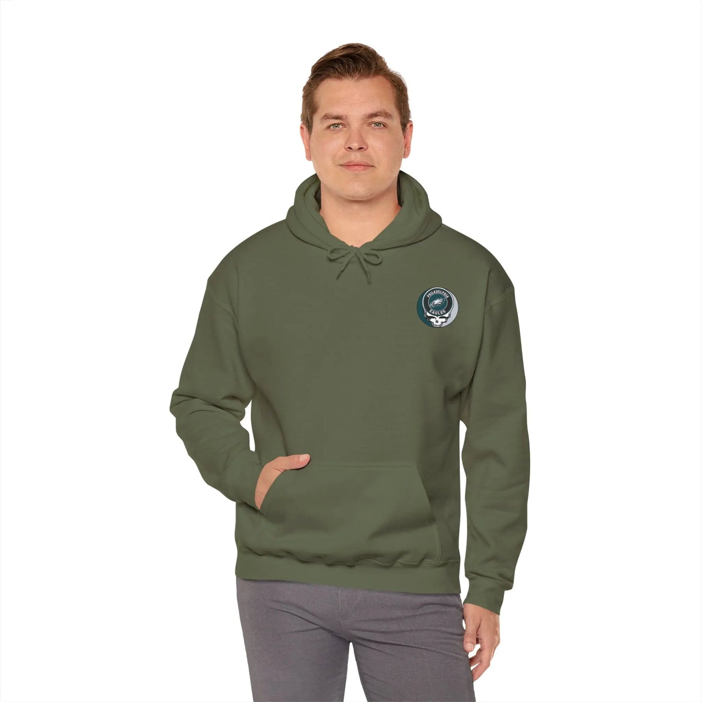 Philadelphia Eagles Dancing Bear Unisex Hoodie Two-Sided The Gridiron Collection