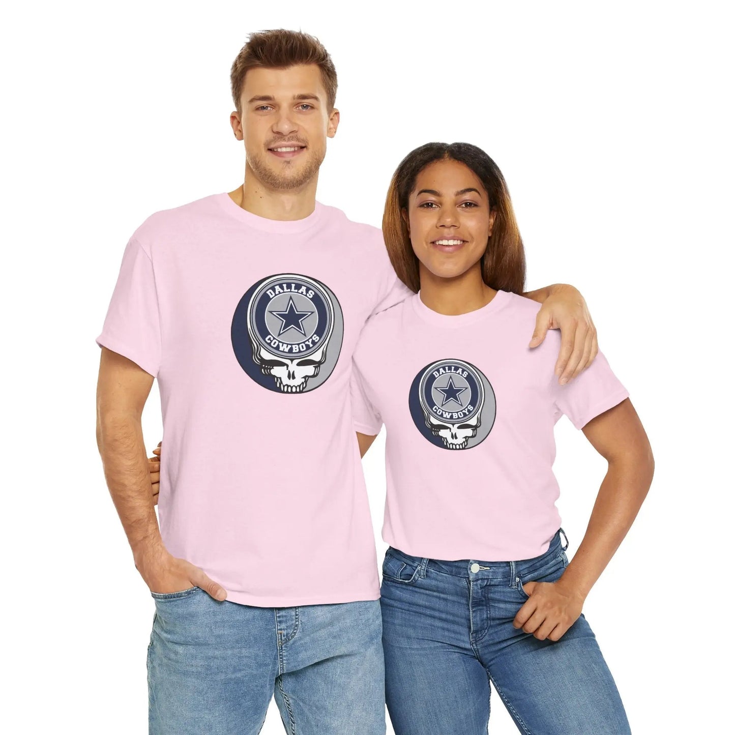 Dallas Cowboys Grateful Dead T-Shirt Steal Your Face Artwork