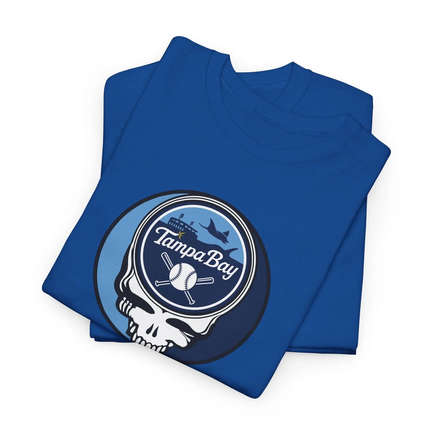 Tampa Bay Rays Grateful Dead Steal Your Face T-Shirt MLB