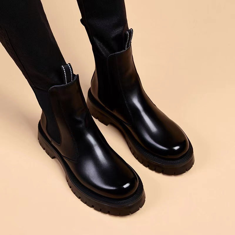 Fleece-Lined Warm Winter Boots Outdoor Streetwear