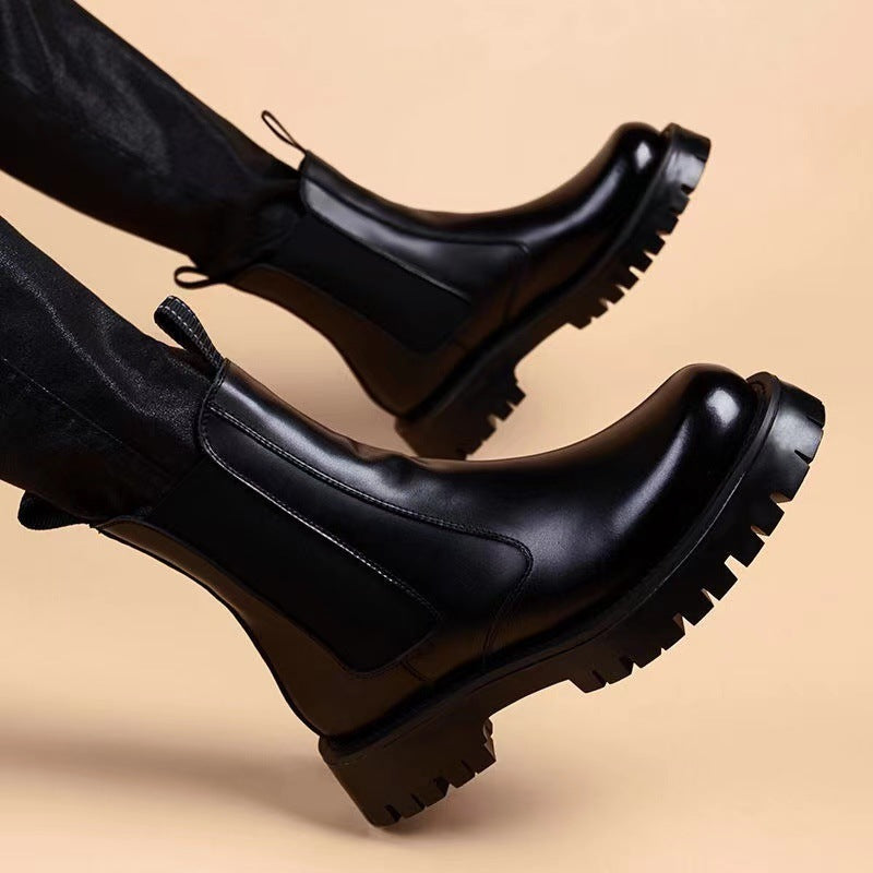 Fleece-Lined Warm Winter Boots Outdoor Streetwear