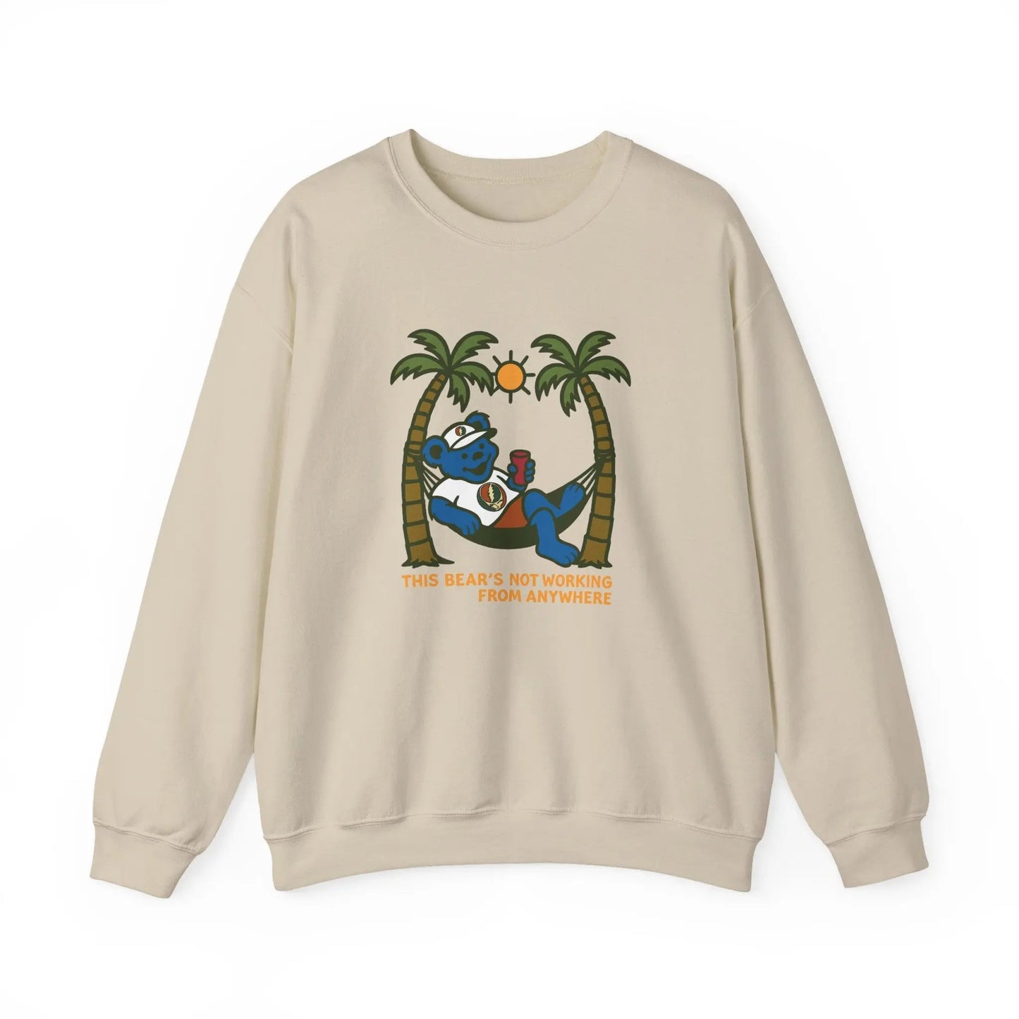 Crewneck Sweatshirt Heavy Blend Unisex Life is dead