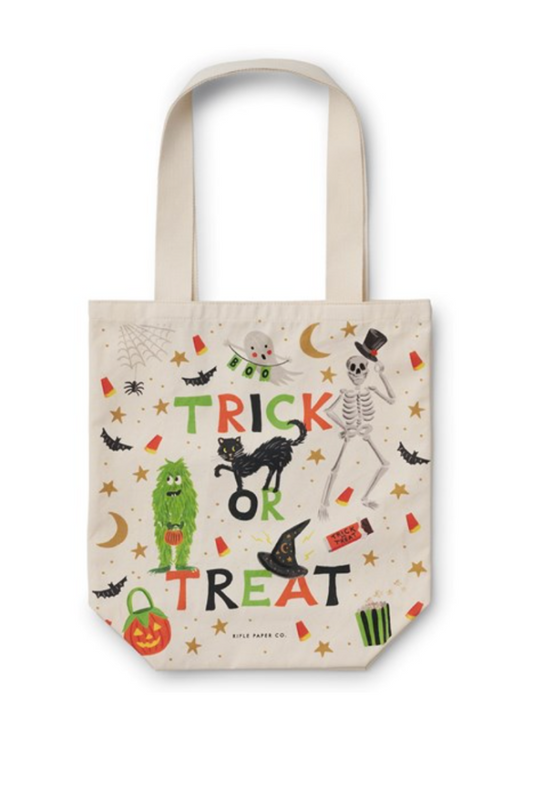 HALLOWEEN PARADE CANVAS TOTE BAG