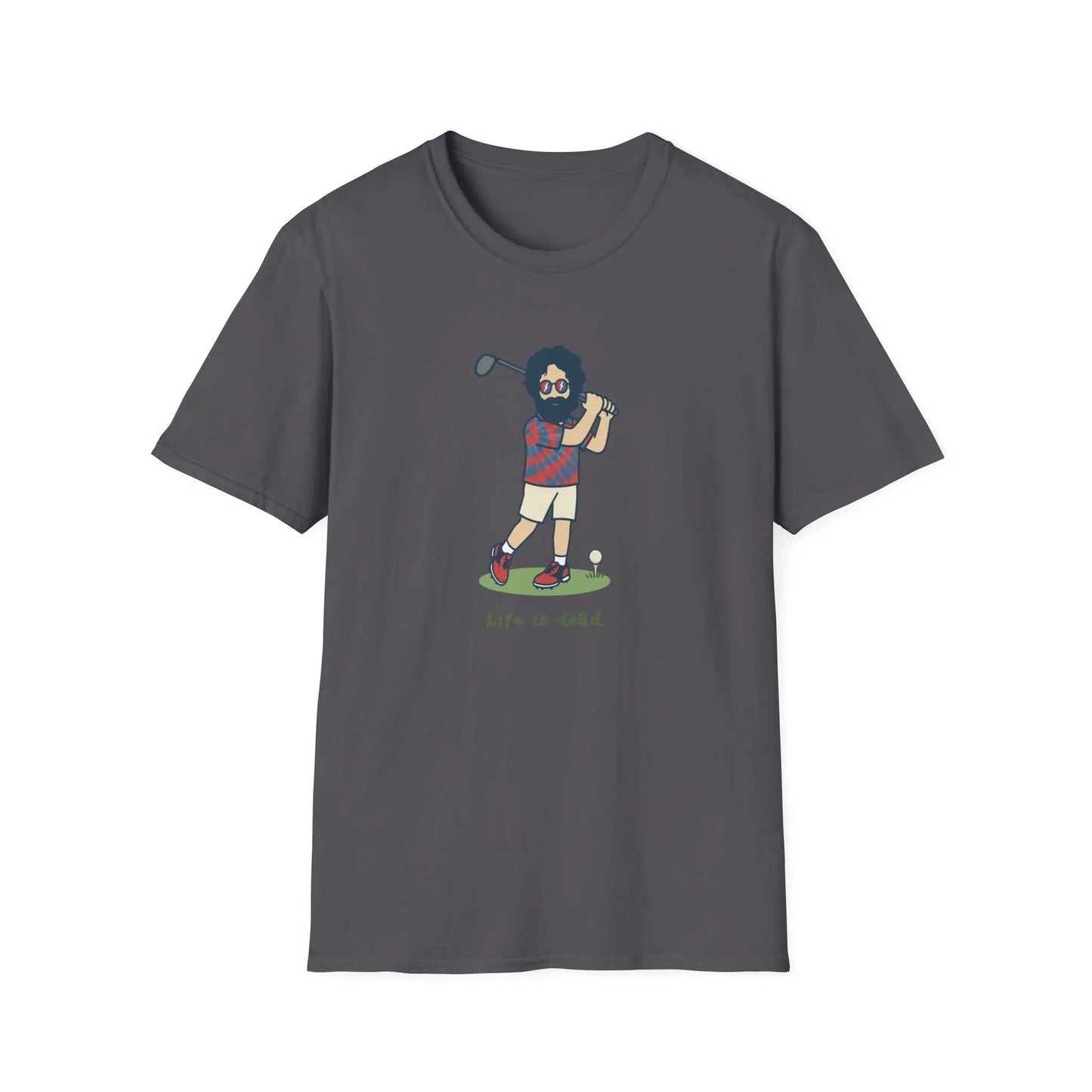Life is Dead Golfing Jerry T-Shirt Grateful Dead