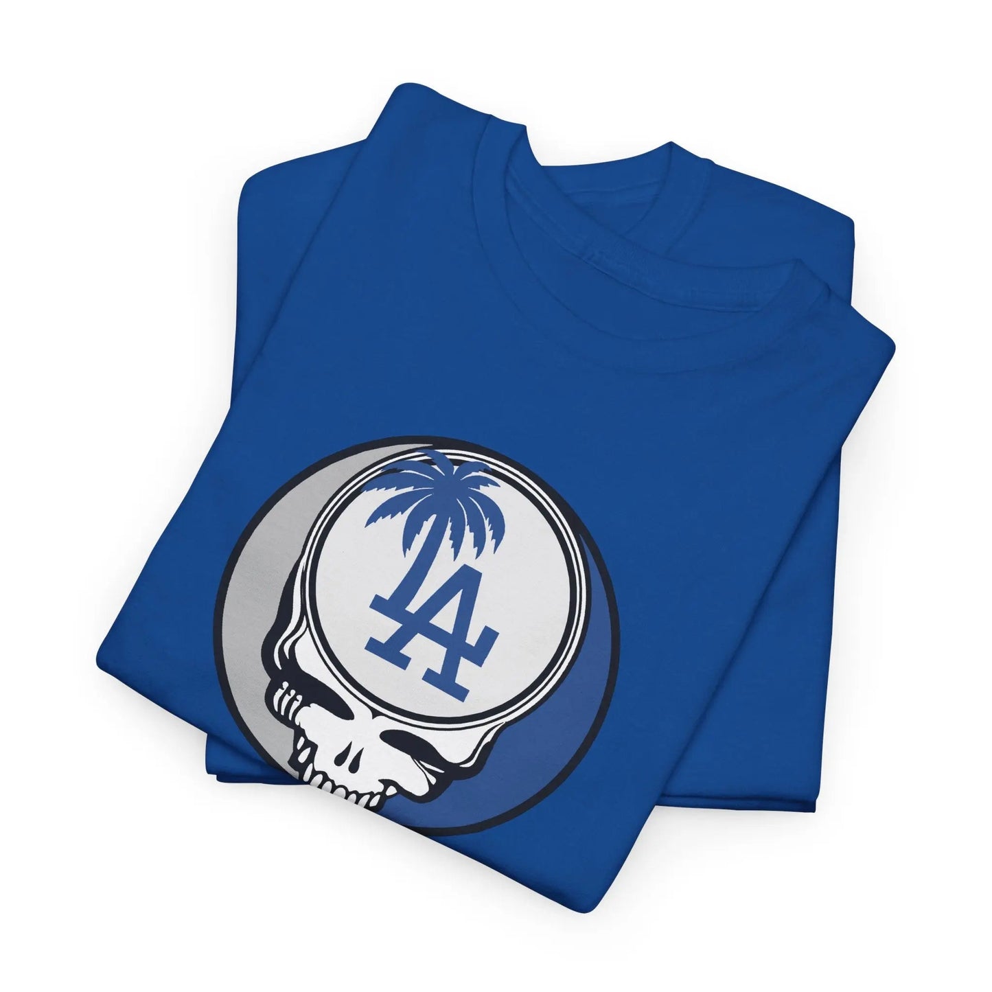 Los Angeles Dodgers Steal Your Face Baseball T-Shirt Grateful Dead