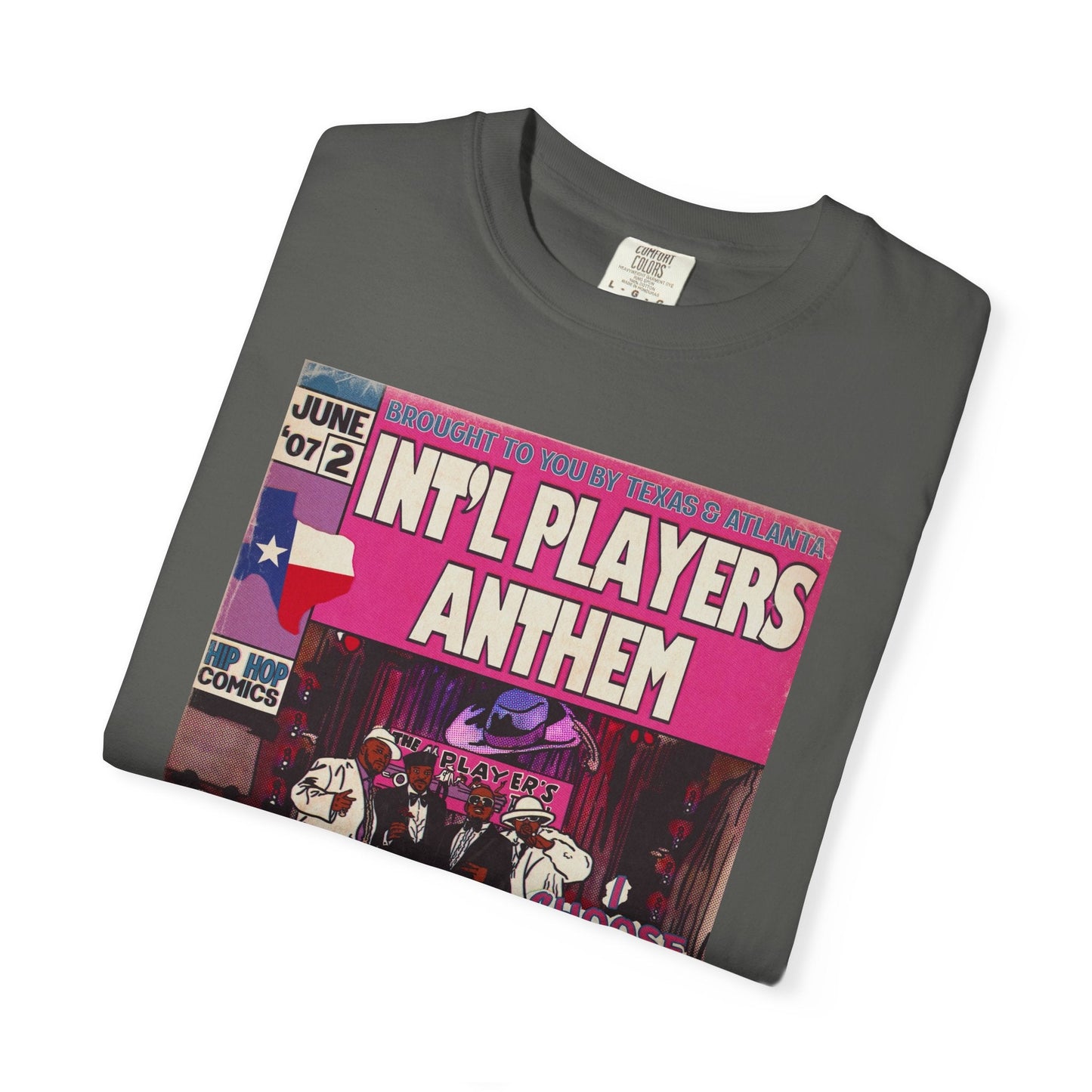Int’l Players Anthem Unisex Comfort Colors T-shirt