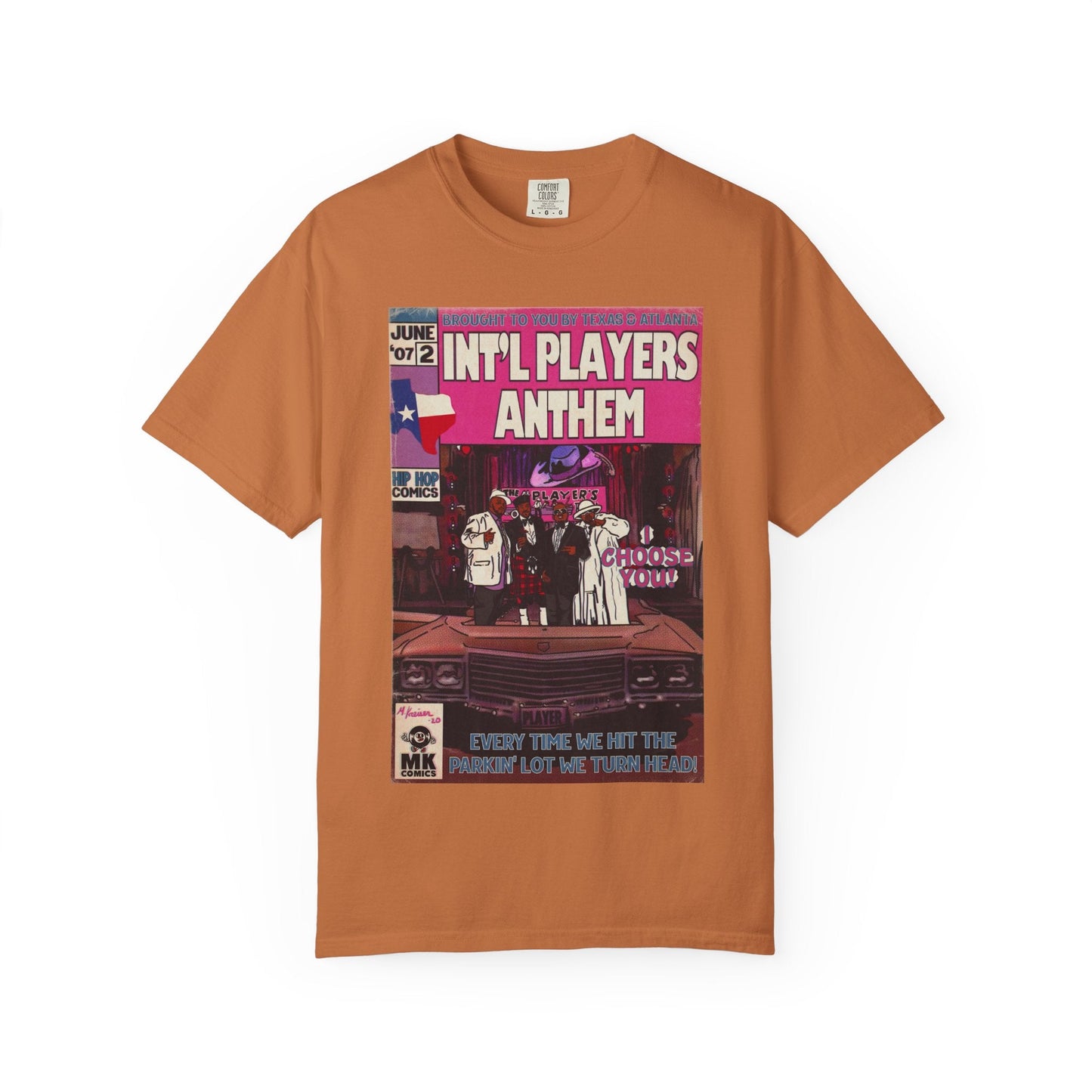 Int’l Players Anthem Unisex Comfort Colors T-shirt