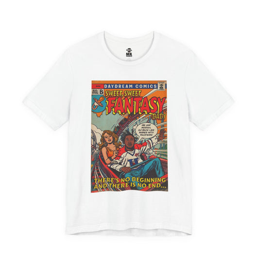 Unisex Jersey Short Sleeve Tee Soft Cotton Fantasy Remix Bella+Canvas