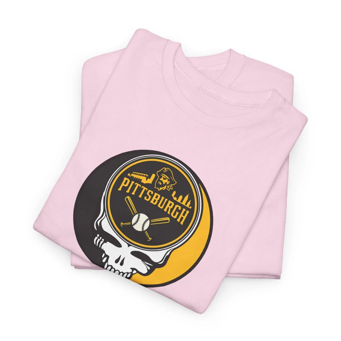 Grateful Dead Steal Your Face T-Shirt Pittsburgh Edition The Ballpark Collection