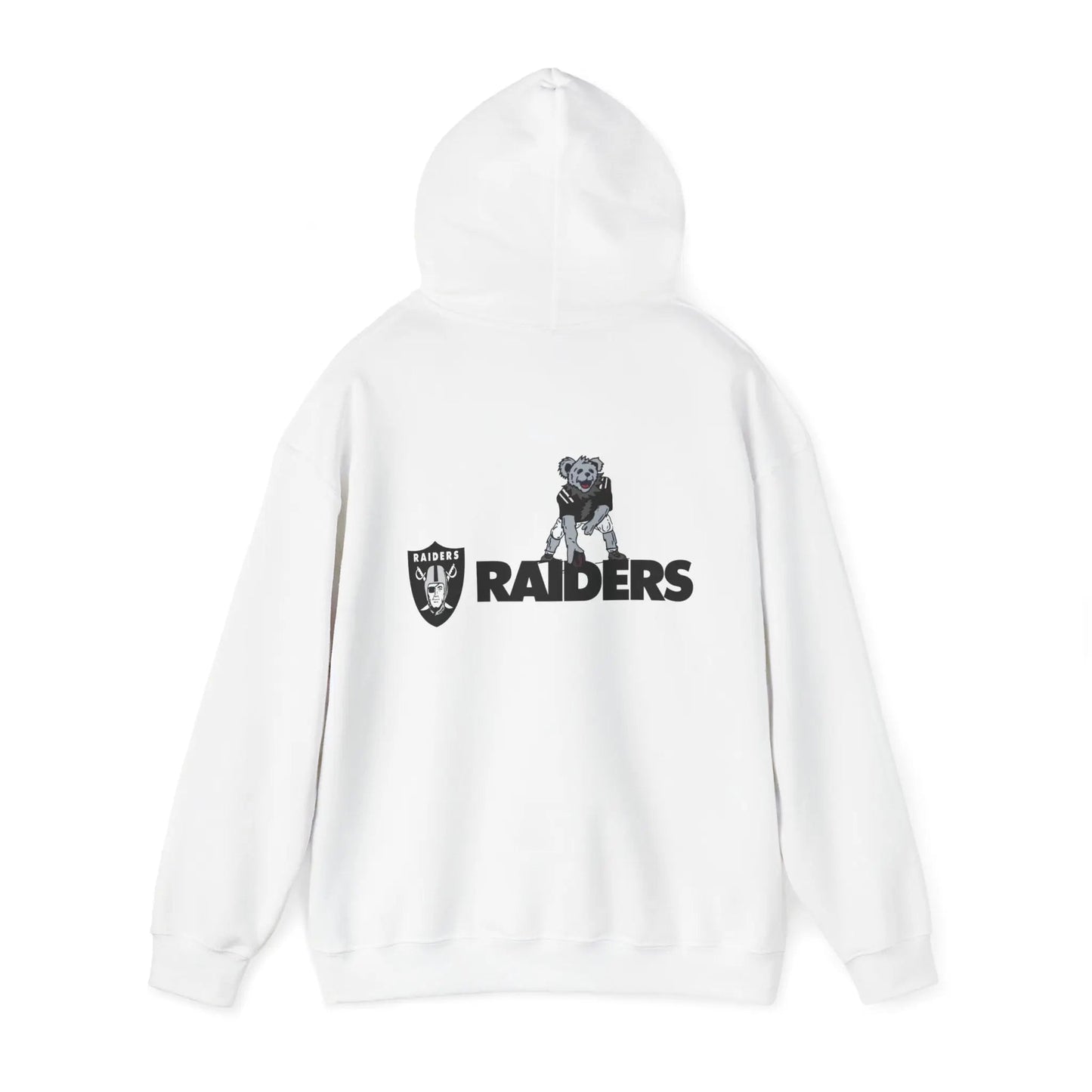 Las Vegas Raiders Dancing Bear Unisex Hoodie Two-Sided The Gridiron Collection