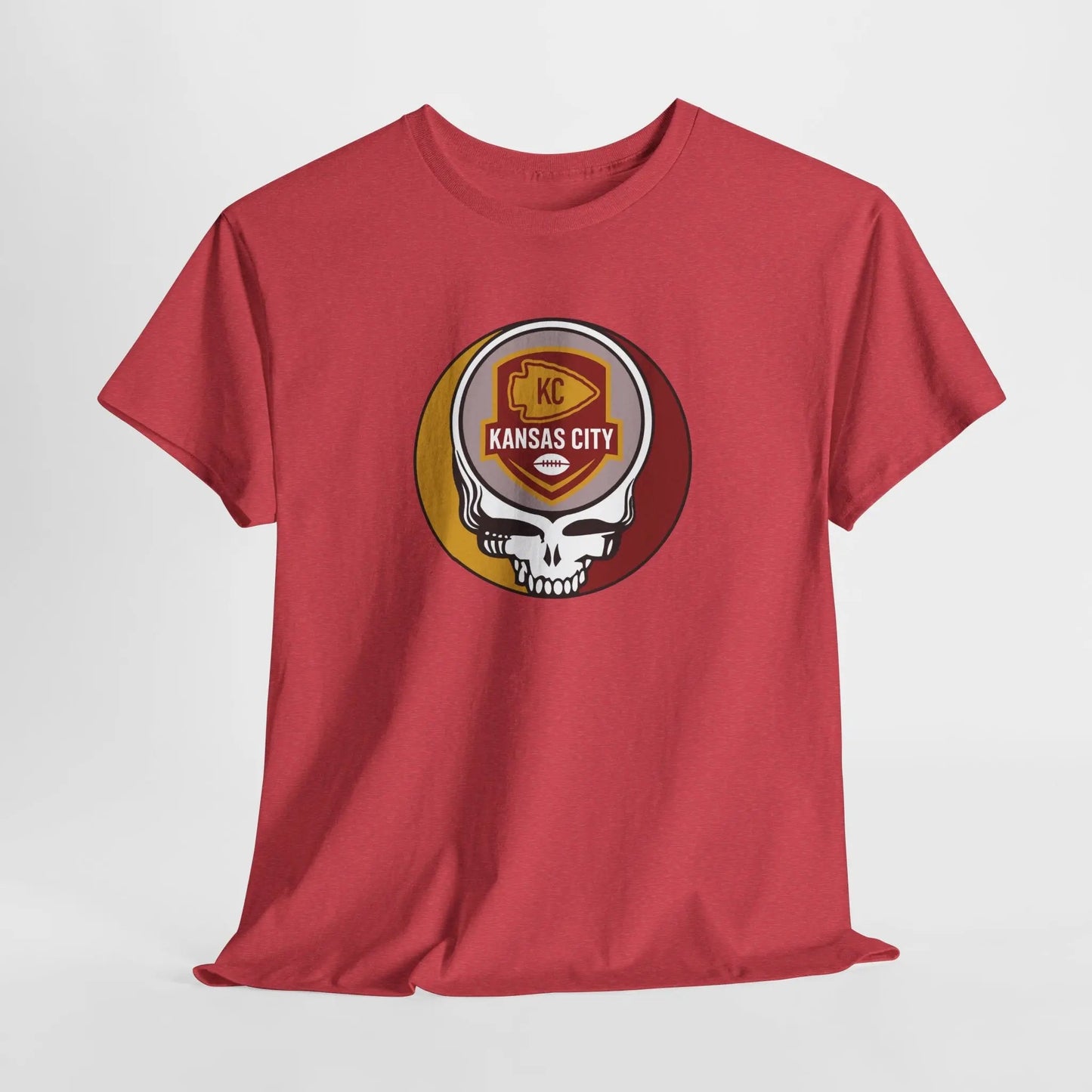 Kansas City Chiefs Stealie Unisex T-Shirt The Gridiron Collection NFL