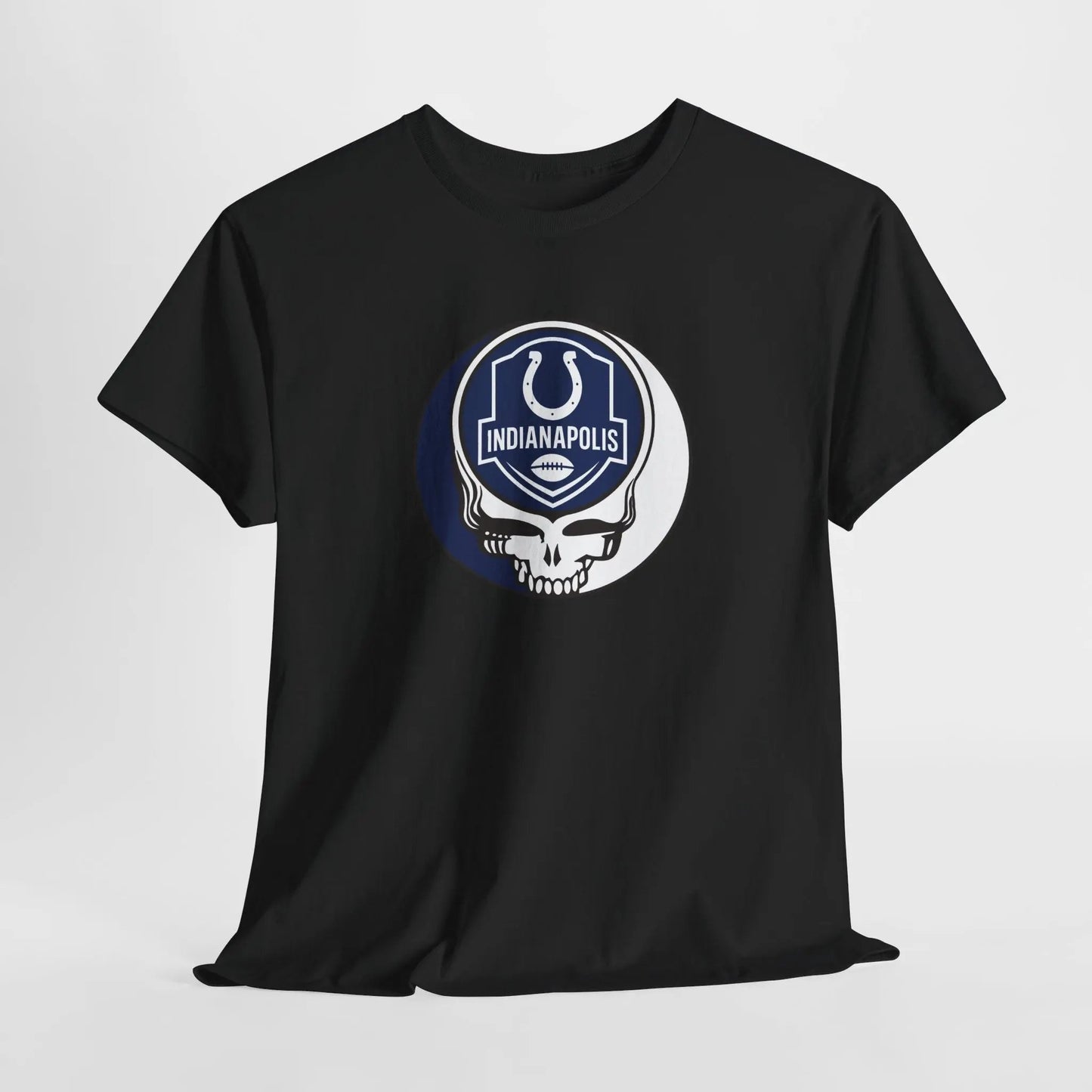 Indianapolis Colts Horseshoe Grateful Dead Steal Your Face T-Shirt NFL