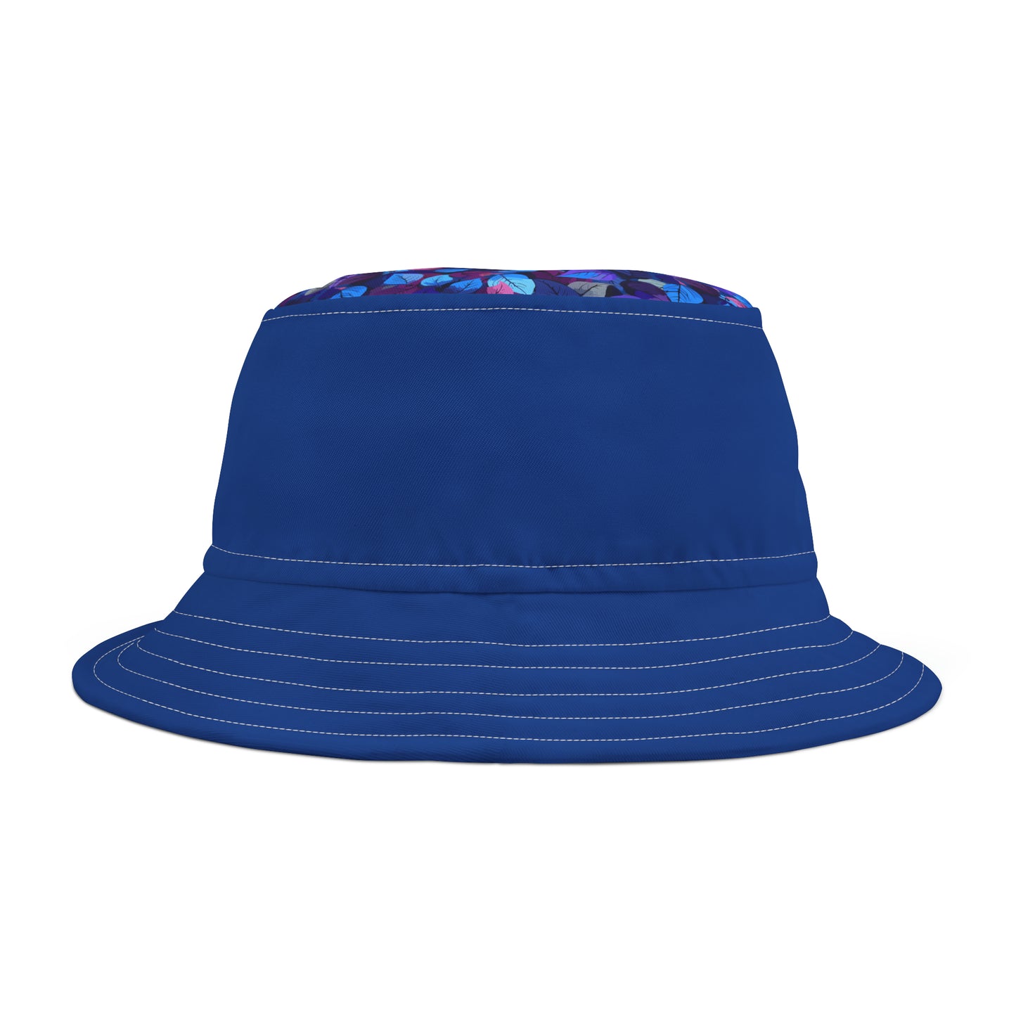Blue AOP Bucket Hat Unisex 100% Polyester