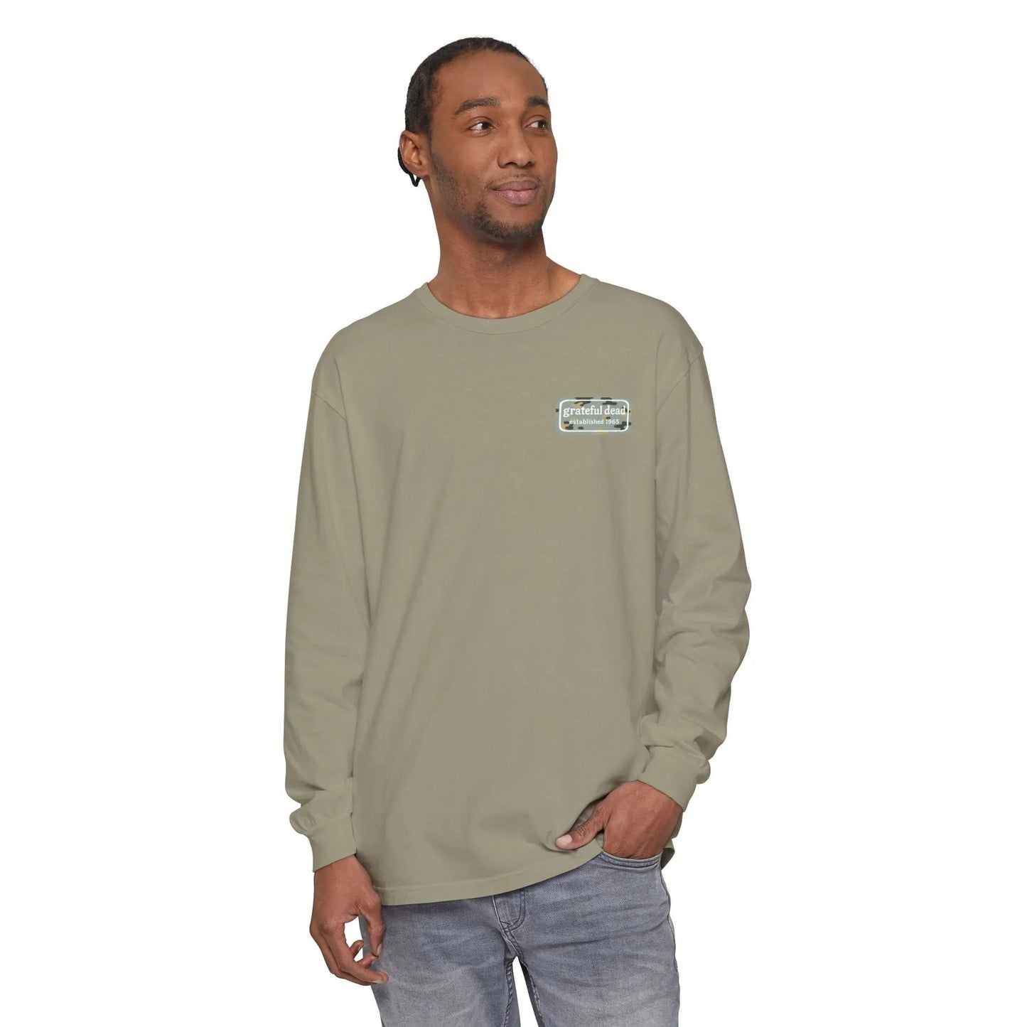 Camo Stealie Garment-Dyed Long Sleeve T-Shirt Vineyard Collection