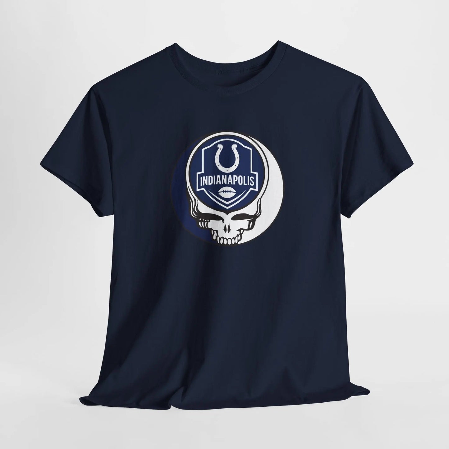Indianapolis Colts Horseshoe Grateful Dead Steal Your Face T-Shirt NFL