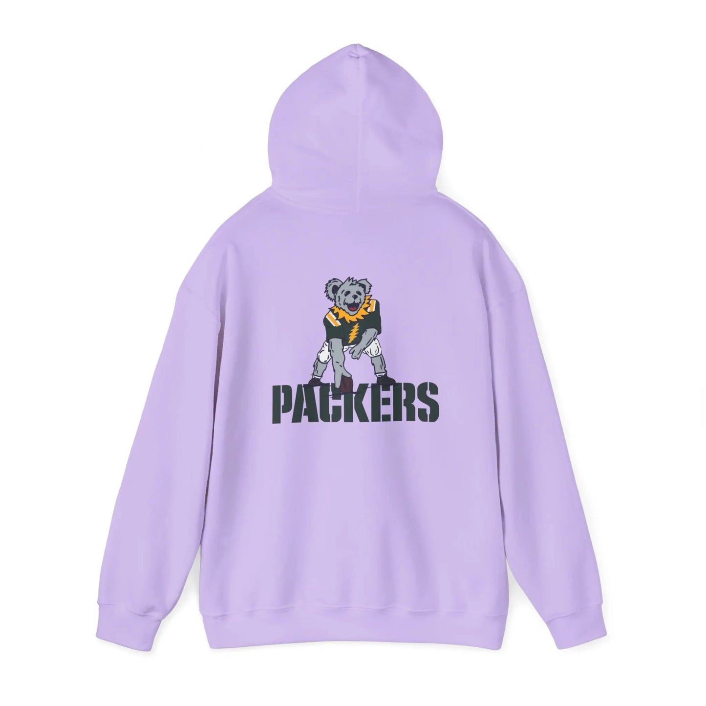Green Bay Packers Dancing Bear Unisex Hoodie Two-Sided The Gridiron Collection