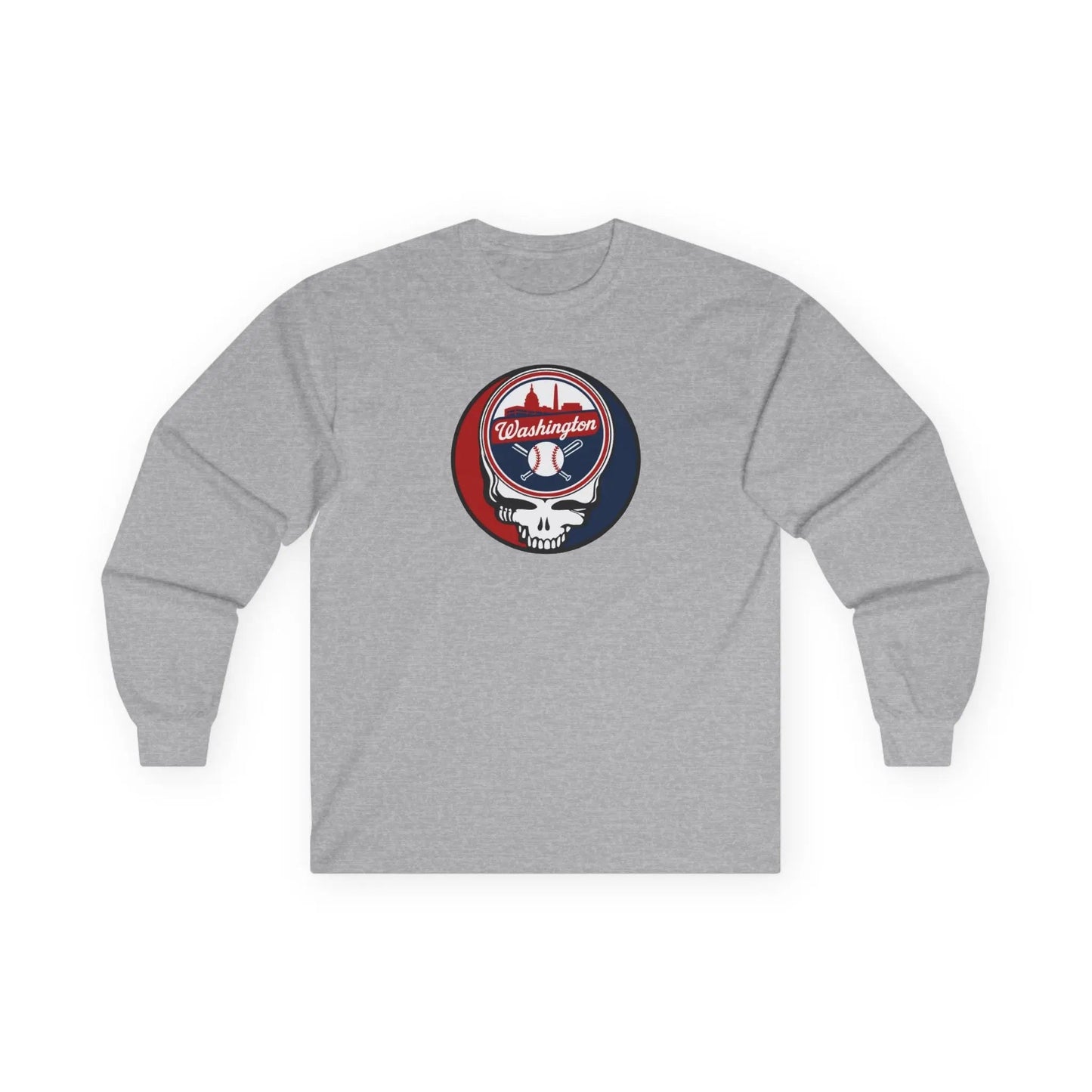 Grateful Dead Long Sleeve Ultra-Cotton Baseball Tee Washington MLB