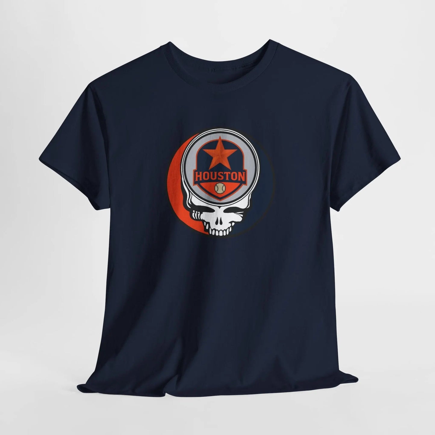Houston Astros Grateful Dead Steal Your Face Baseball Edition T-Shirt