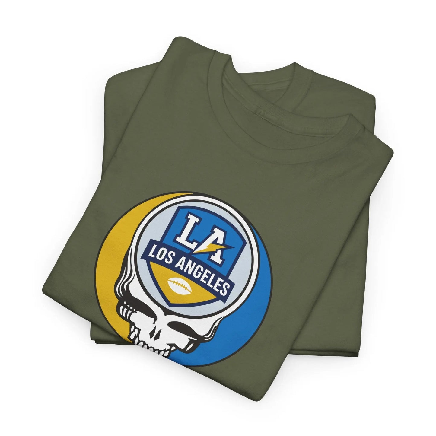 Los Angeles Chargers Stealie Unisex T-Shirt The Gridiron Collection