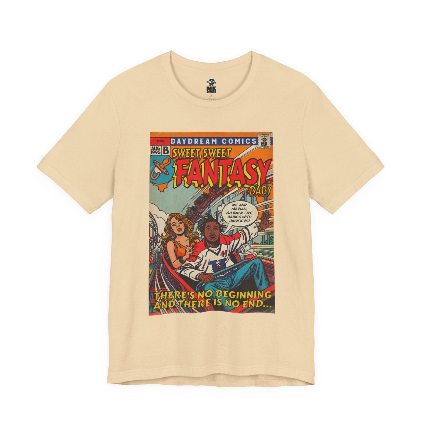 Unisex Jersey Short Sleeve Tee Soft Cotton Fantasy Remix Bella+Canvas