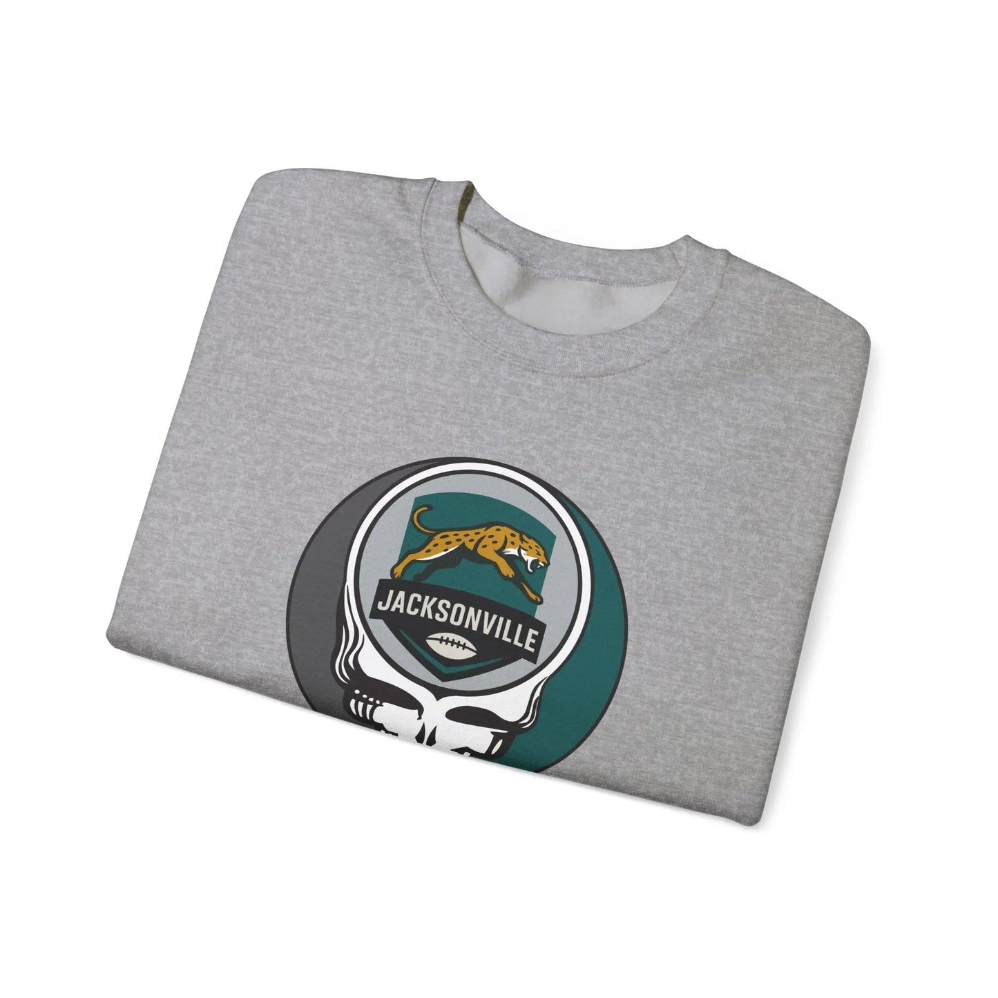 Grateful Dead Stealie Jacksonville Edition Crewneck Sweatshirt NFL