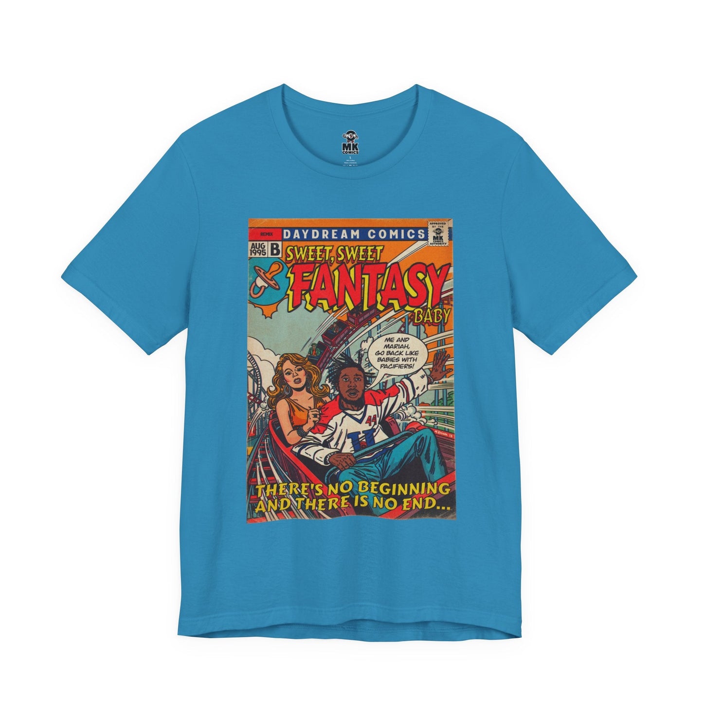 Unisex Jersey Short Sleeve Tee Soft Cotton Fantasy Remix Bella+Canvas