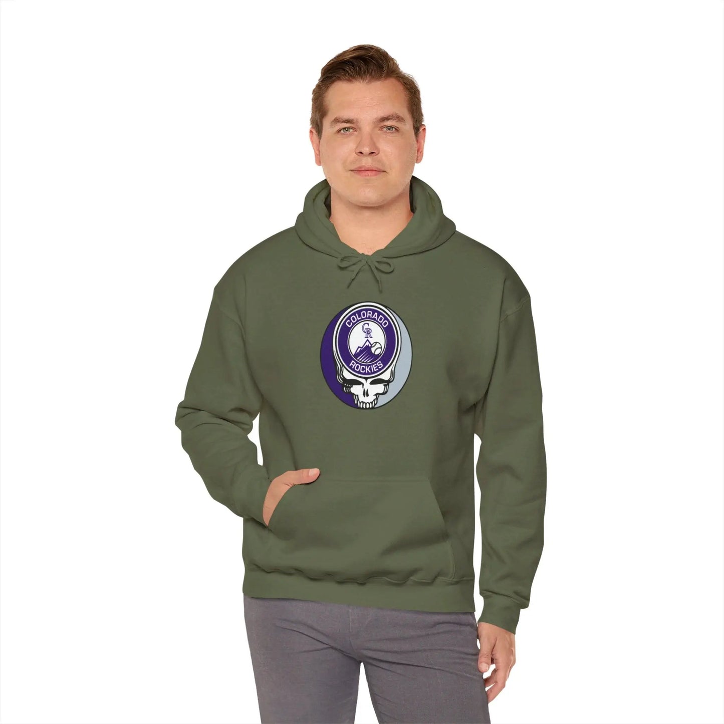 Colorado Rockies Grateful Dead Hoodie Ballpark Collection