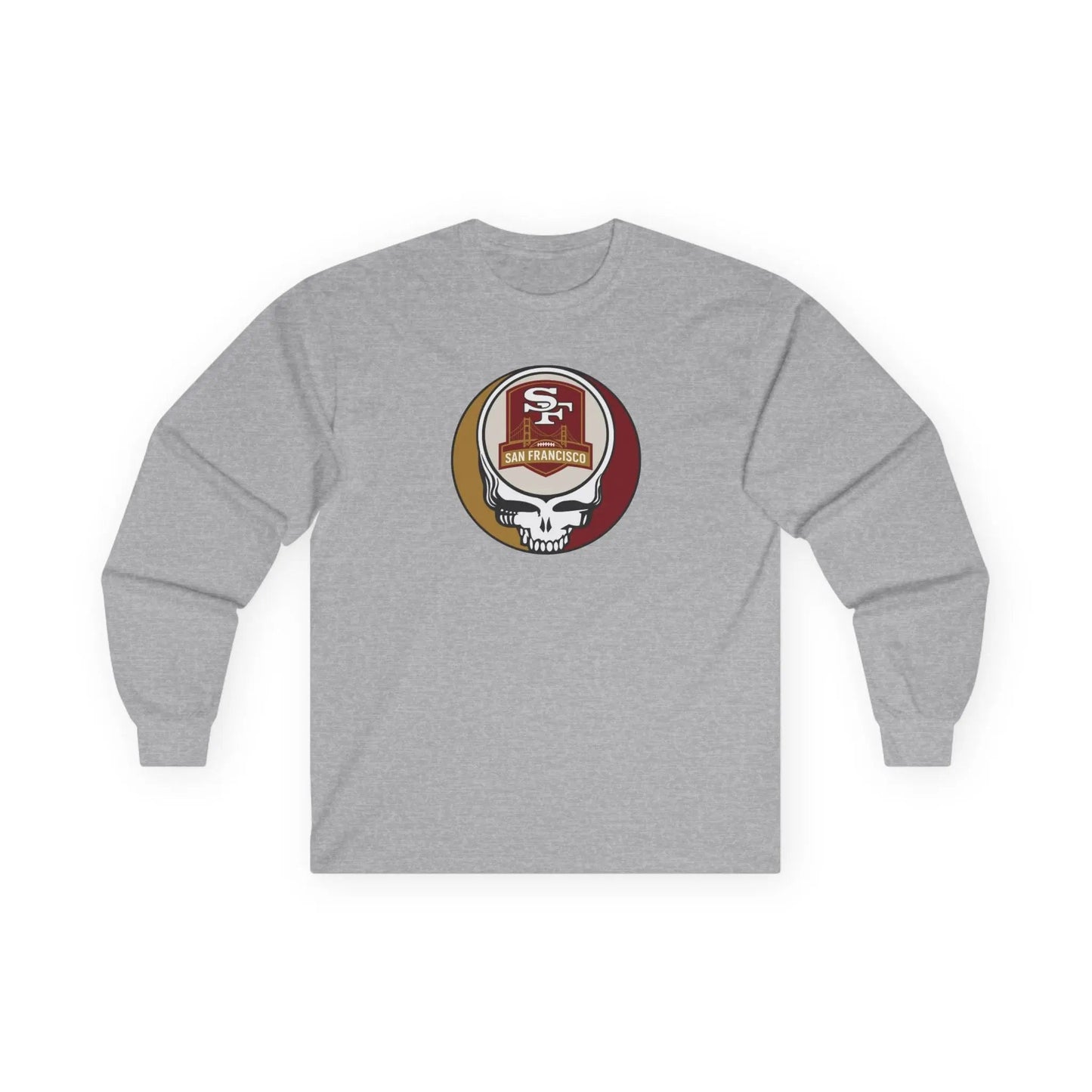 San Francisco 49ers Stealie Ultra Cotton Long Sleeve Tee The Gridiron Collection
