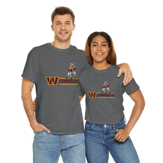 Washington Commanders Dancing Bear Grateful Dead T-Shirt The Gridiron Collection