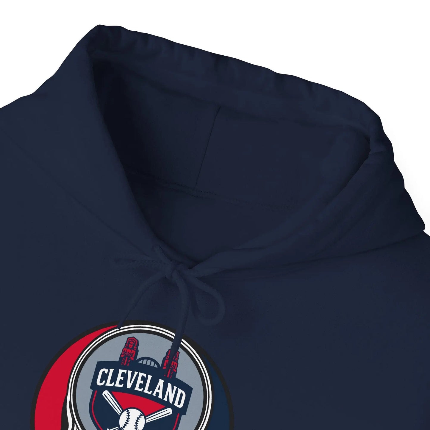 Grateful Dead Unisex Heavy Blend Hoodie Cleveland Baseball Edition The Ballpark Collection