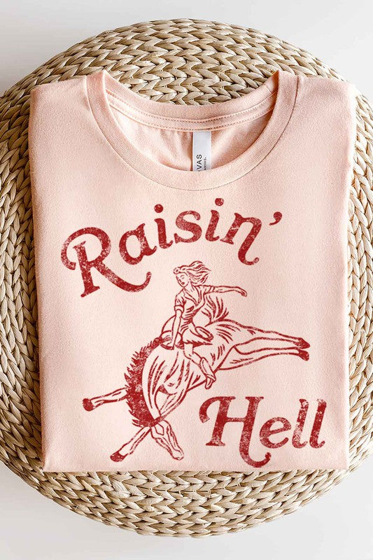 RAISIN HELL T-SHIRT PLUS SIZE