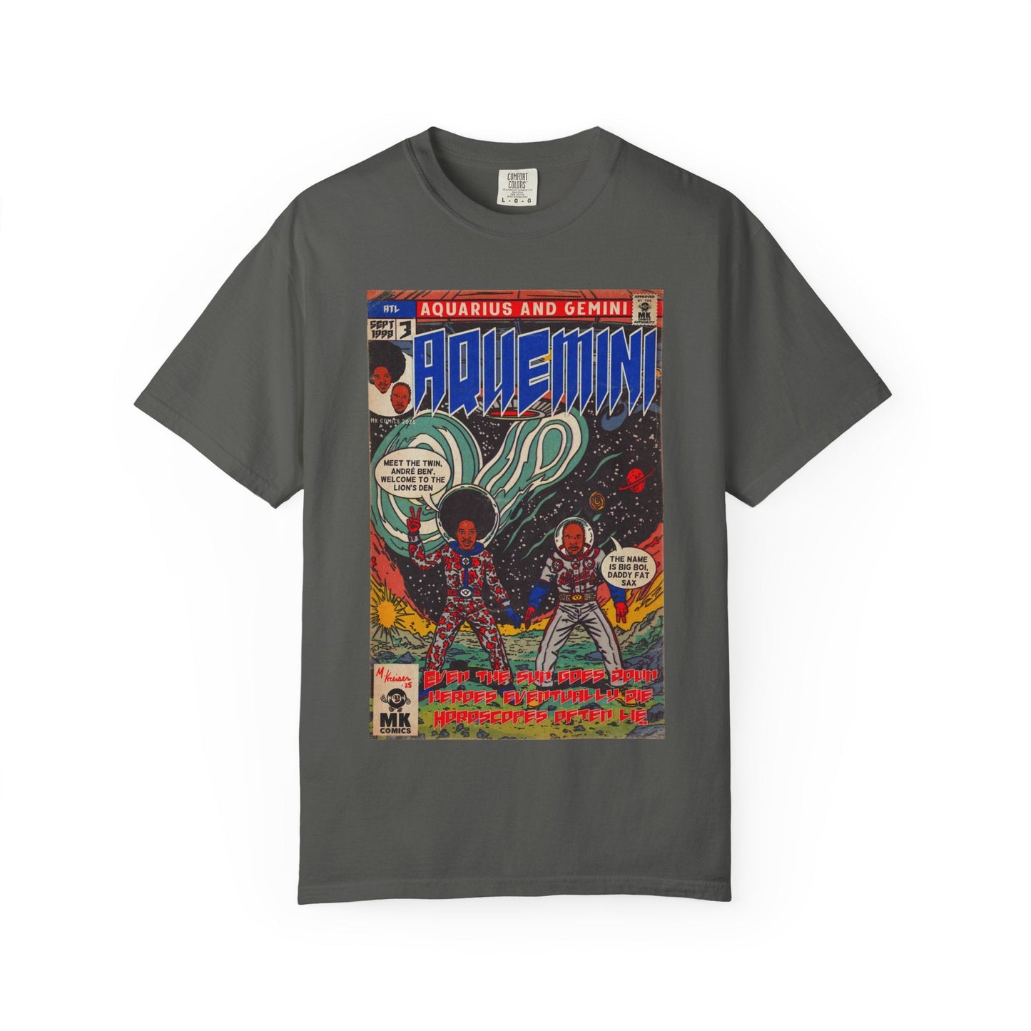 Aquemini - Comic Book Art - Unisex Comfort Colors T-shirt