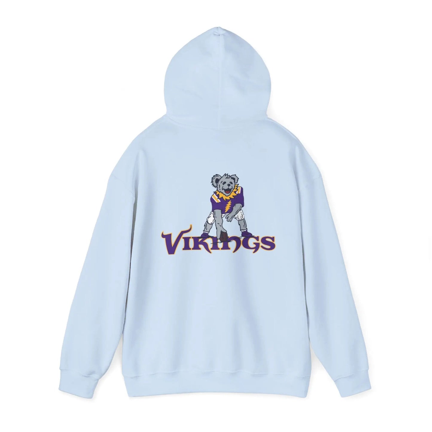 Minnesota Vikings Dancing Bear Two-Sided Unisex Hoodie The Gridiron Collection
