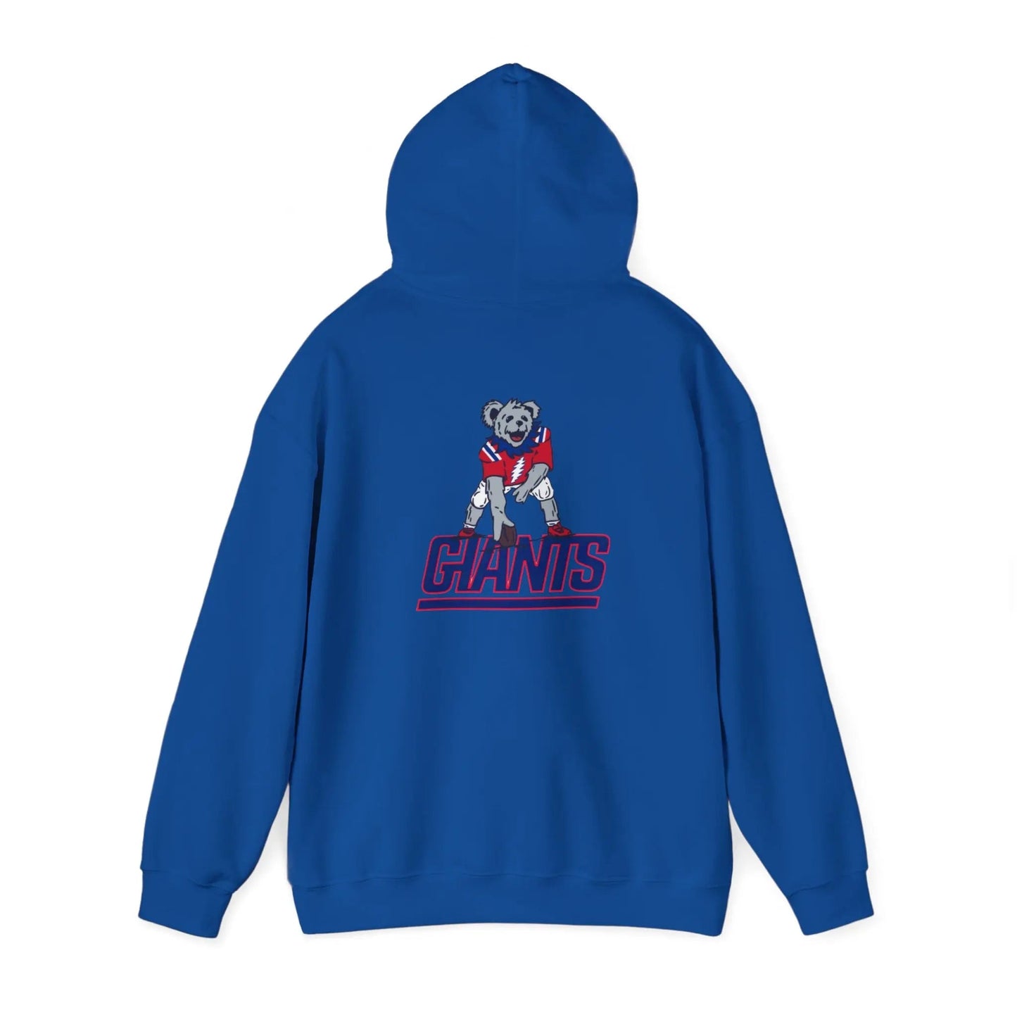 New York Giants Dancing Bear Unisex Hoodie Two-Sided The Gridiron Collection