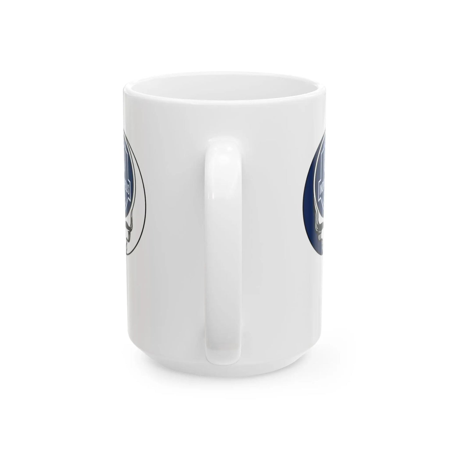 Indianapolis Colts Stealie Ceramic Coffee Mug Durable White Ceramic The Gridiron Collection