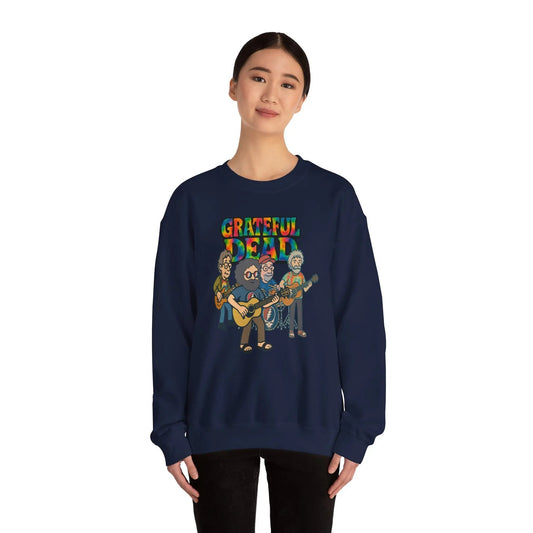 Life is dead. Crewneck Sweatshirt Heavy Blend Unisex Jerry and The Band