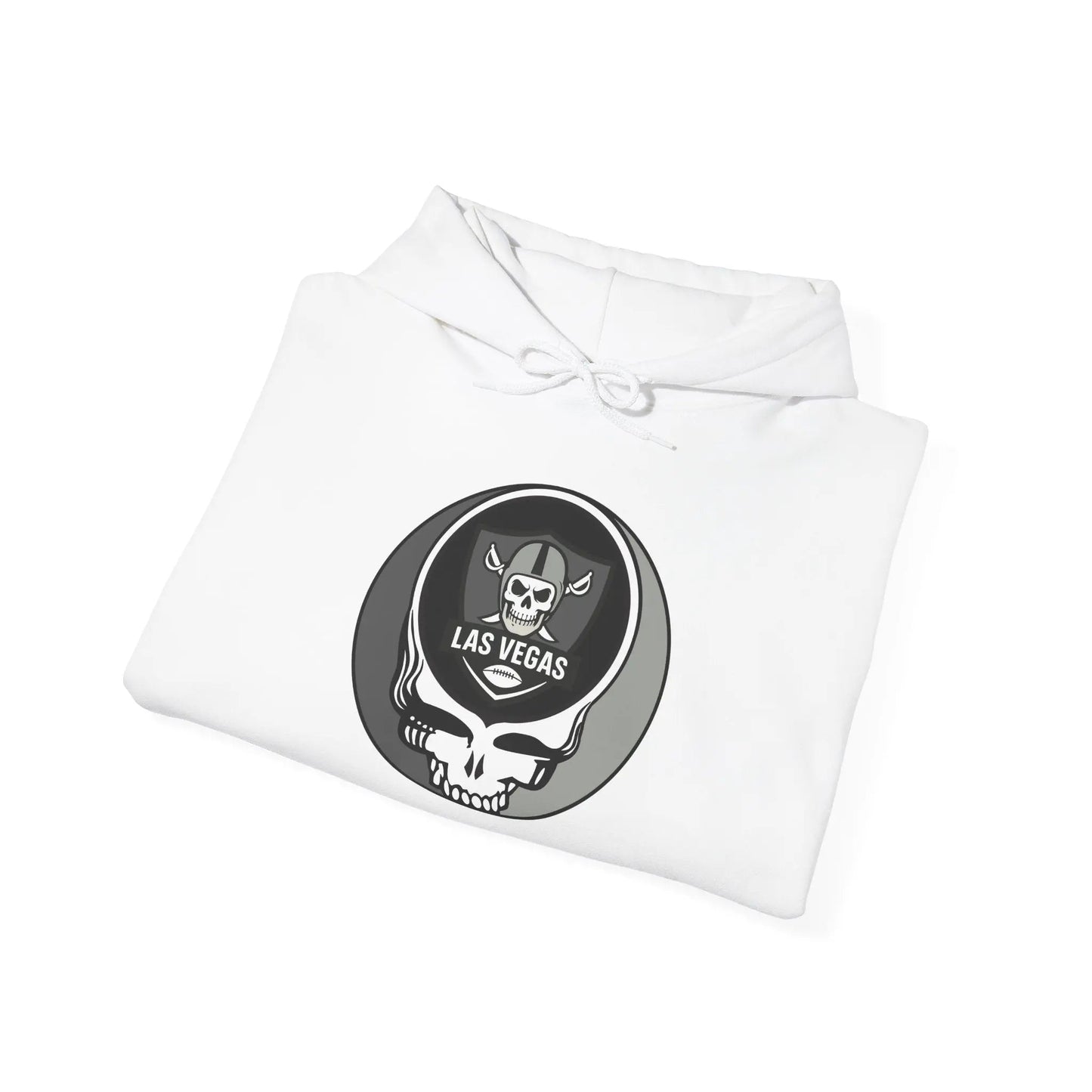 Las Vegas Raiders Stealie Hooded Sweatshirt NFL Grateful Dead The Gridiron Collection